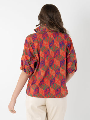 Poppy Top - Vintage Monogram