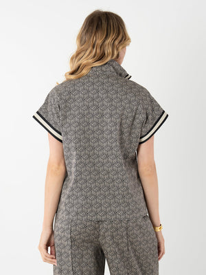 Poppy Pullover - Green Tonal Monogram
