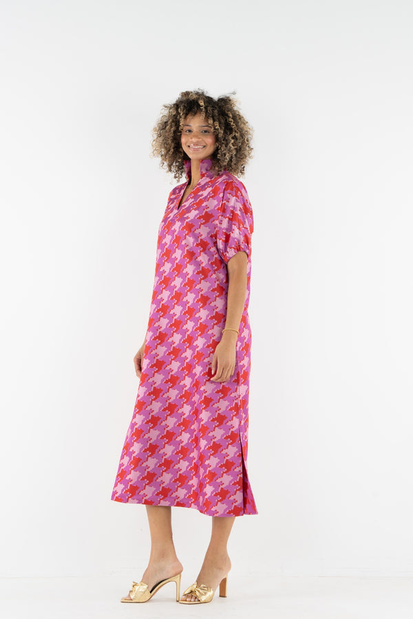 Poppy Maxi - Houndstooth