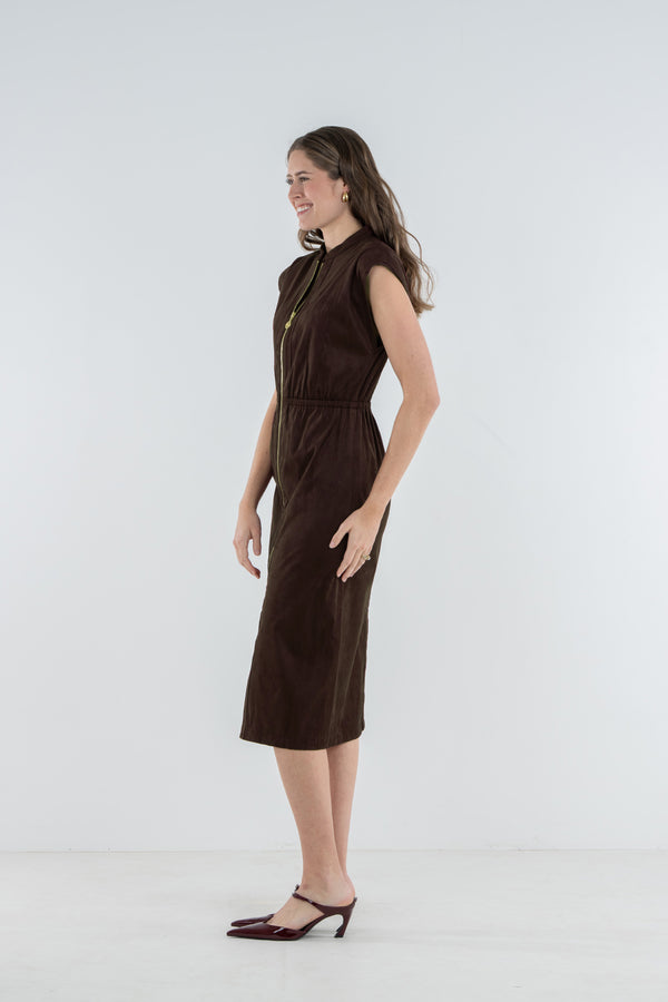 May Dress - Fudge