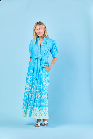 Birdie Dress- Sky Tulum