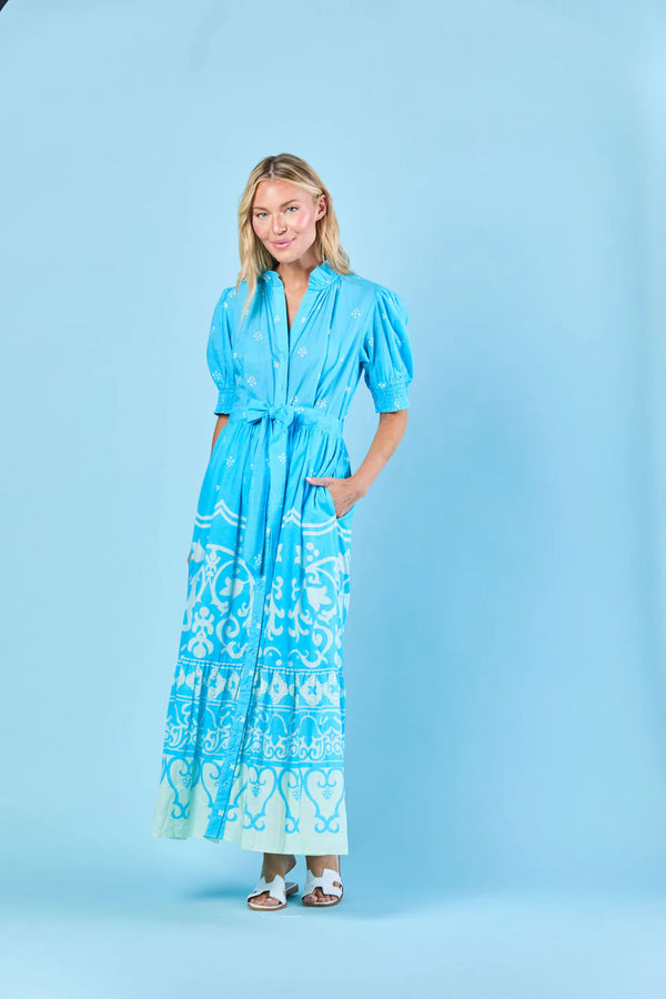 Birdie Dress- Sky Tulum