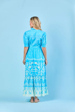 Birdie Dress- Sky Tulum