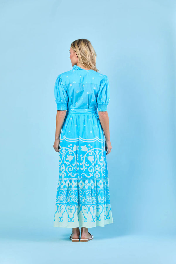 Birdie Dress- Sky Tulum