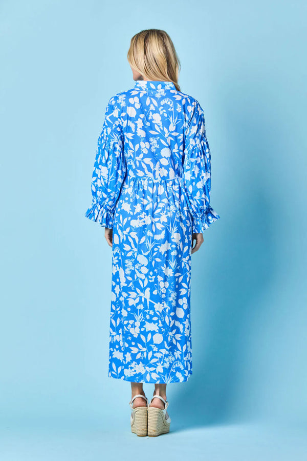 The One Size EveryBody Dress- Navy Jardin