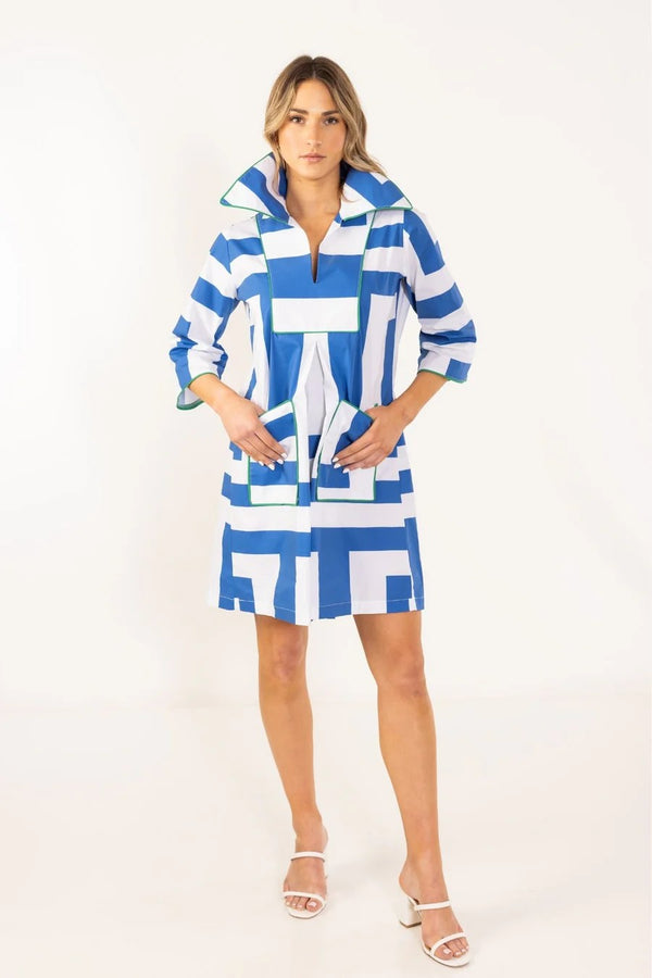 Cassidy Short Dress- Mod Square