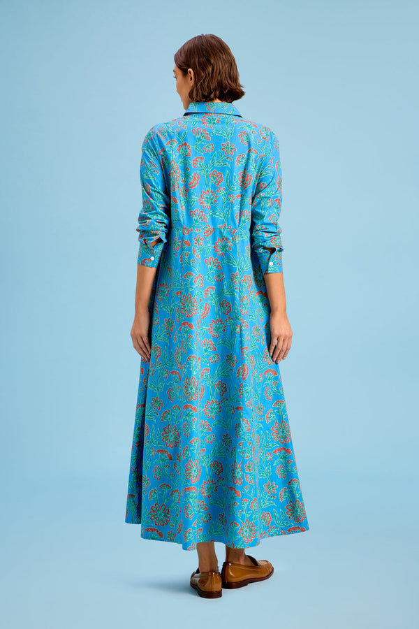 Classic Shirtdress, Brook Garden