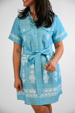 Delaney | Aqua Petal