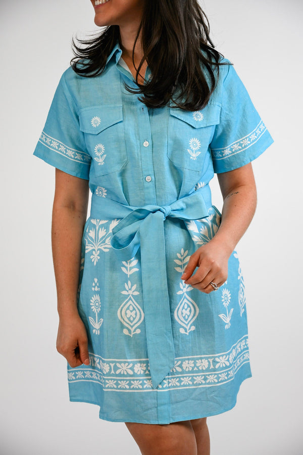 Delaney | Aqua Petal
