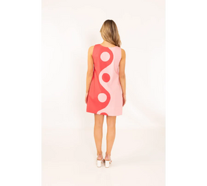 Pink Ying Yang Twiggy Dress