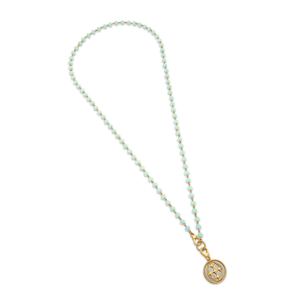 long rosary style necklace