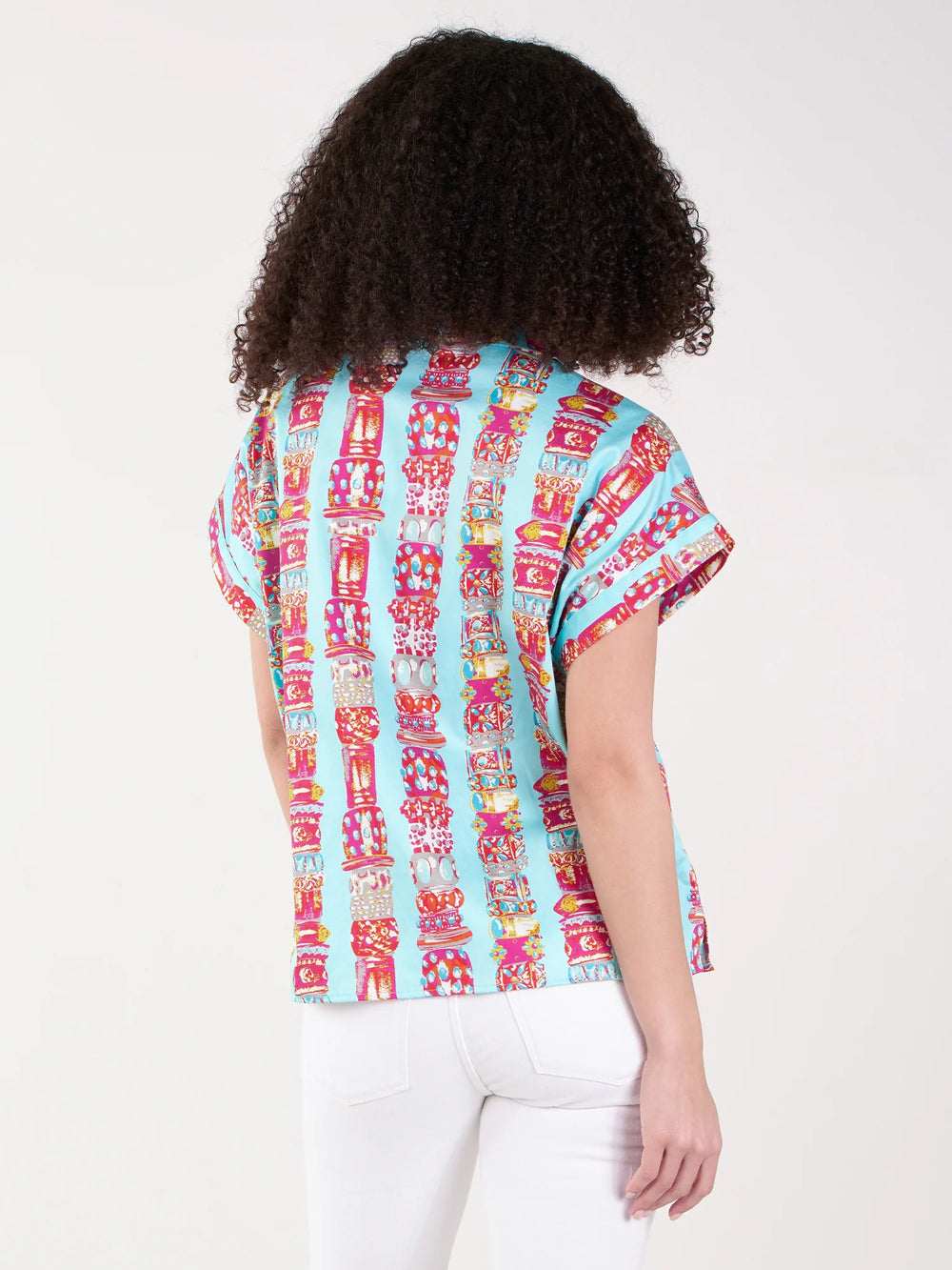 Poppy Pullover- Iconic Iris