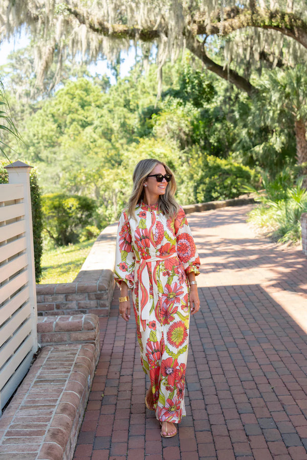 Aria Dress - Vintage Garden Floral