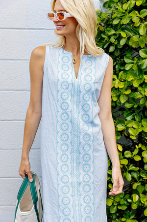 Sleeveless Midi Tunic Dress