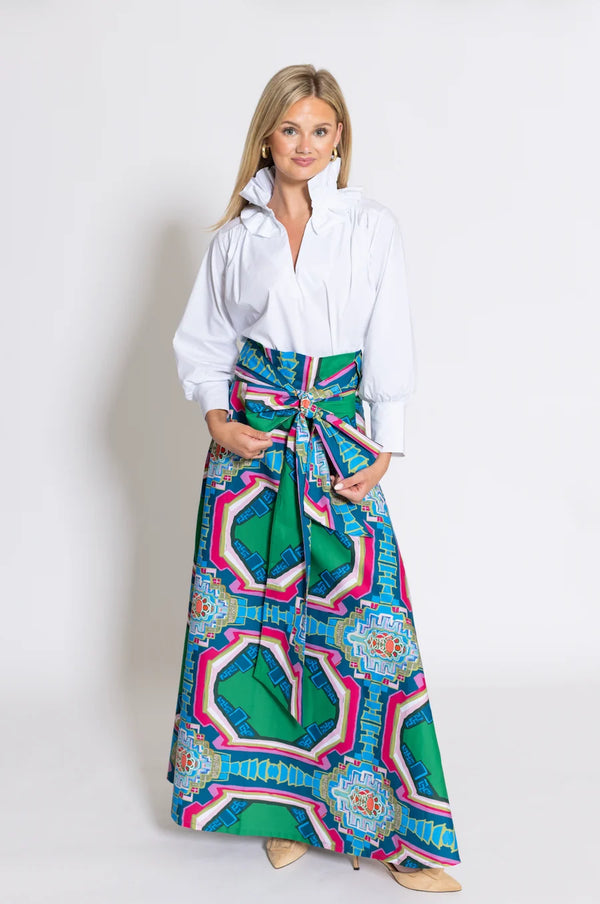 Portico© Brady Wrap Maxi Skirt