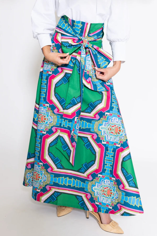 Portico© Brady Wrap Maxi Skirt