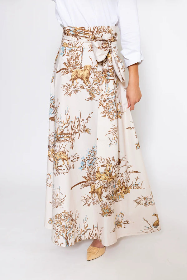 Maple Field & Feather© Brady Wrap Maxi Skirt