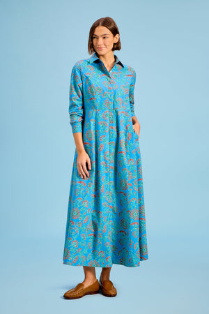 Classic Shirtdress, Brook Garden