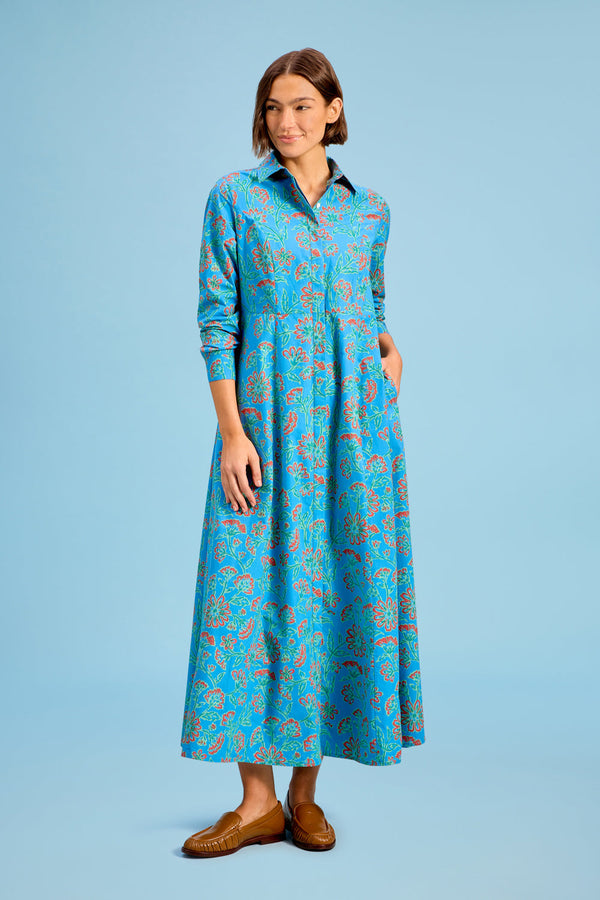 Classic Shirtdress, Brook Garden
