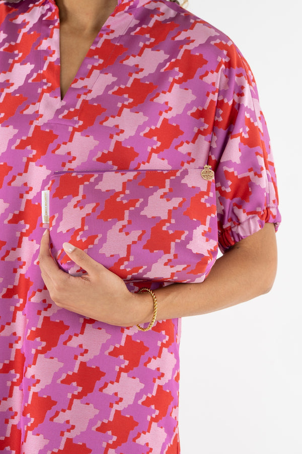 Poppy Maxi - Houndstooth