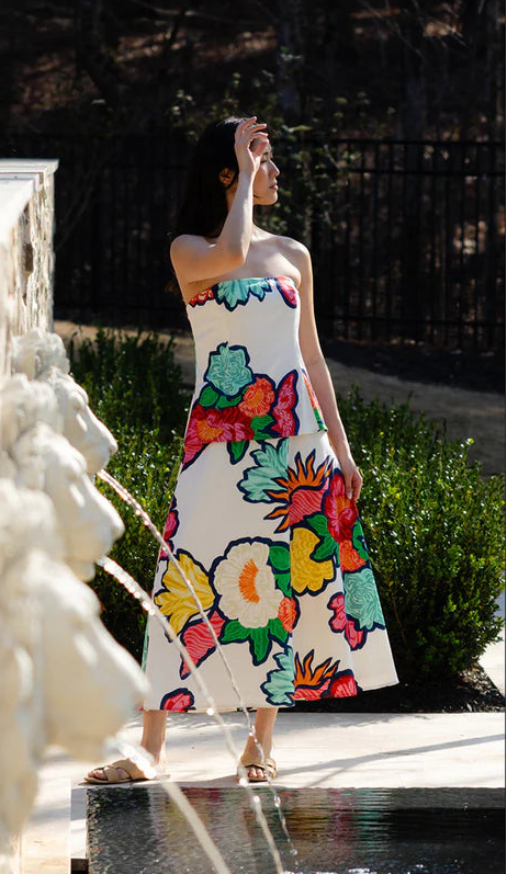 Brooks Dress- Cloud Bouquet