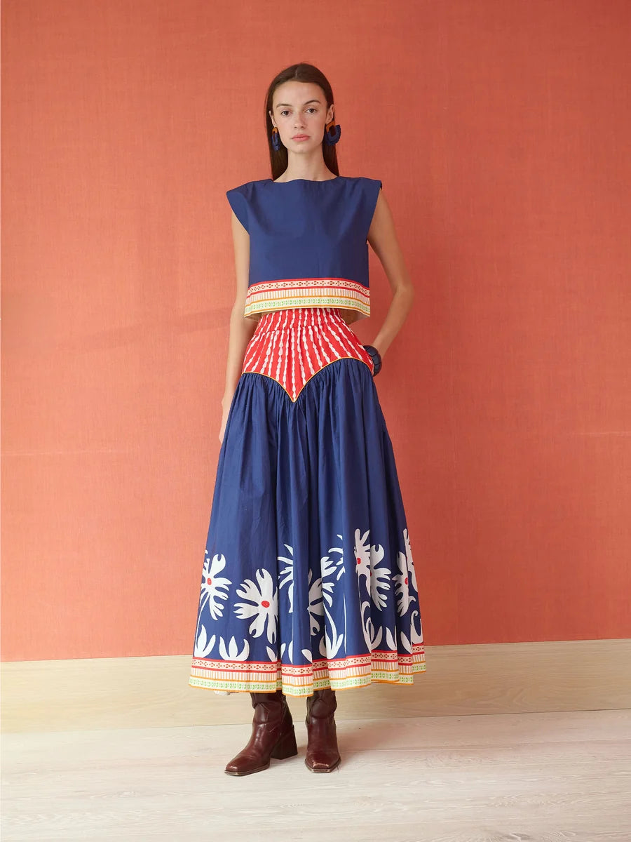 Painter's Garden Navy Set