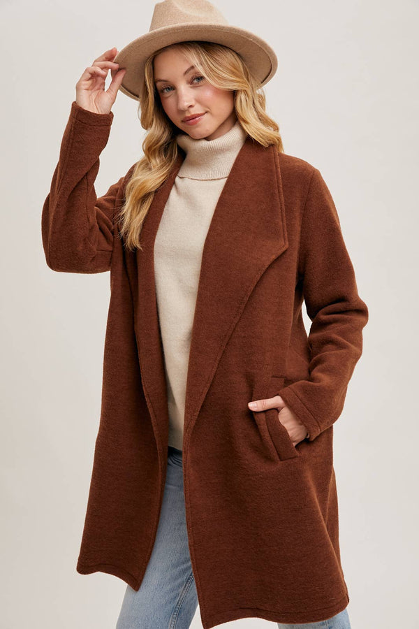 Knit Coat Jacket