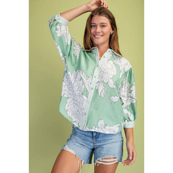 Floral Print Top