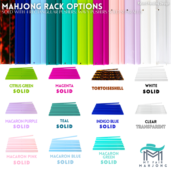 Premium Acrylic Mahjong Racks