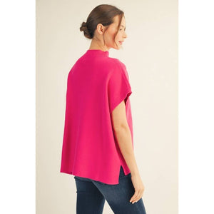 Drop Shoulder Sweater Top