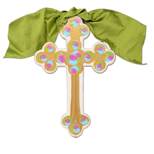 6" Have Mercy Handpainted Crosses
