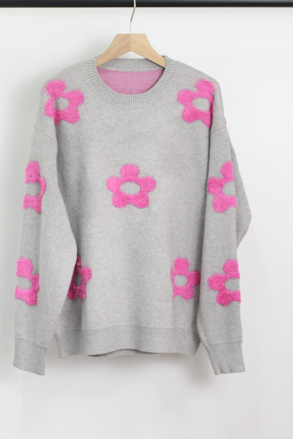 floral fall sweater