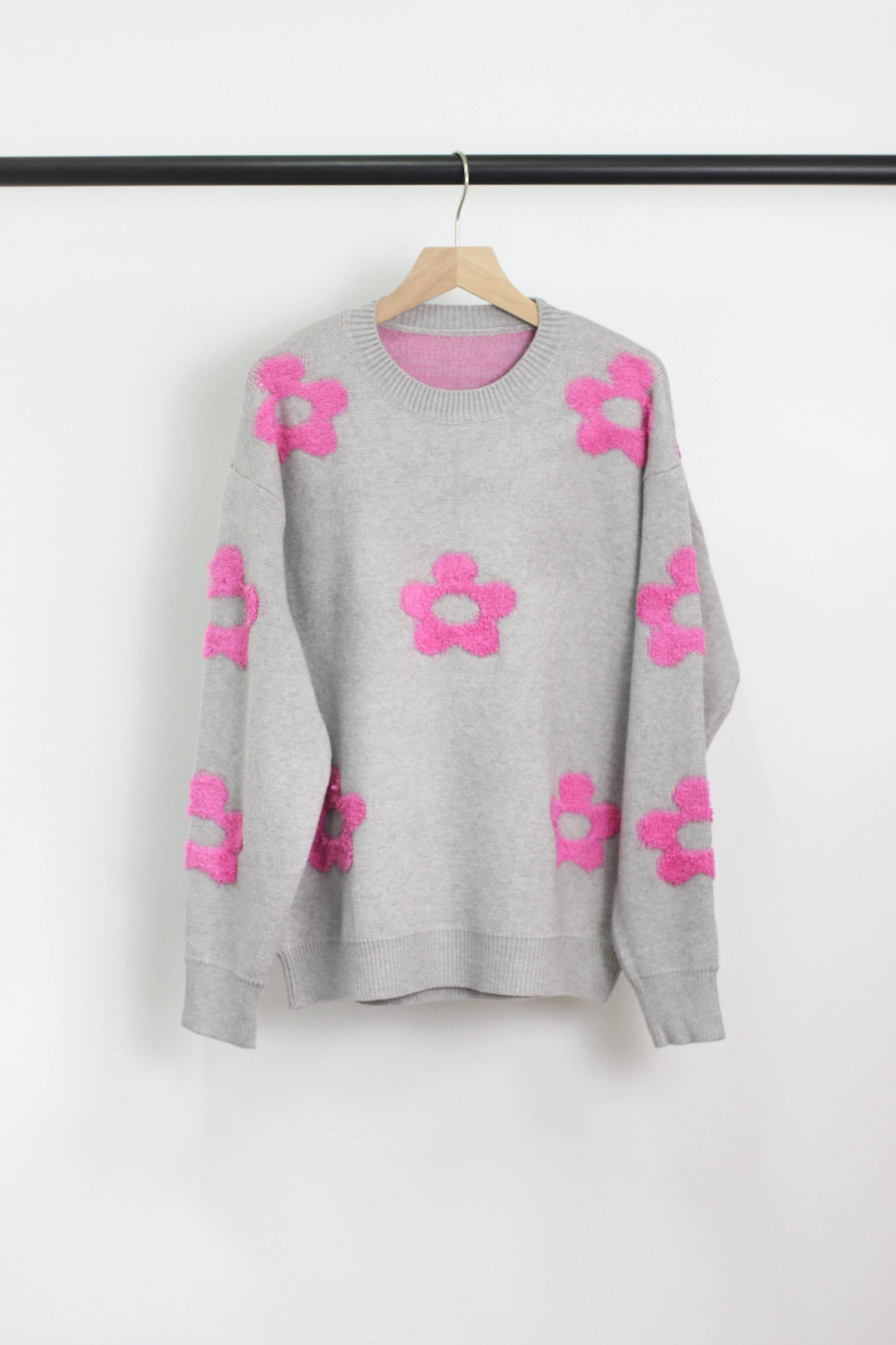 floral fall sweater