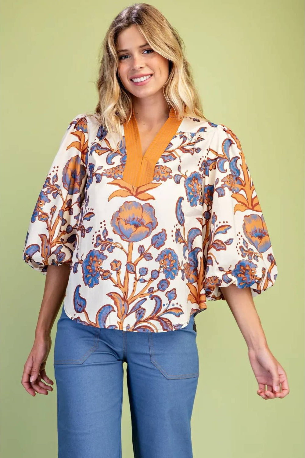 Floral Print Top