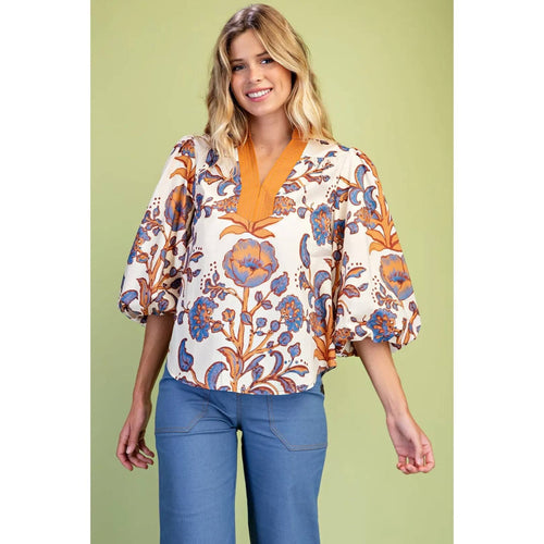Floral Print Top