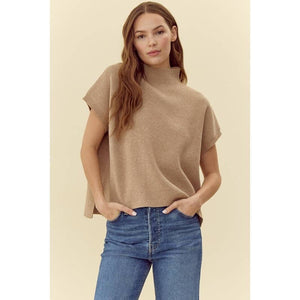 Drop Shoulder Sweater Top