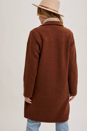 Knit Coat Jacket