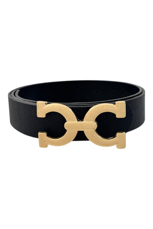 Interlocking C-Shaped Buckle Belt