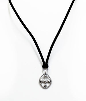 adjustable suede hope necklace