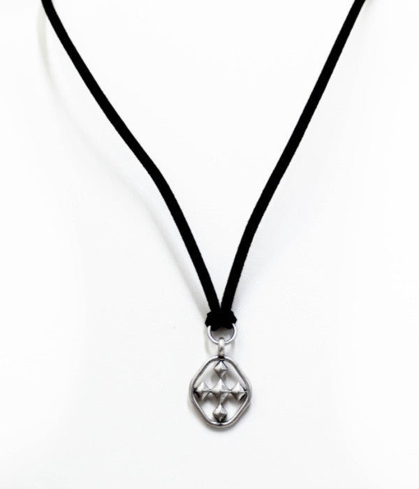 adjustable suede hope necklace