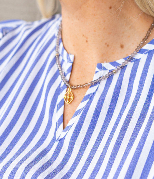 adjustable beaded prayer necklace