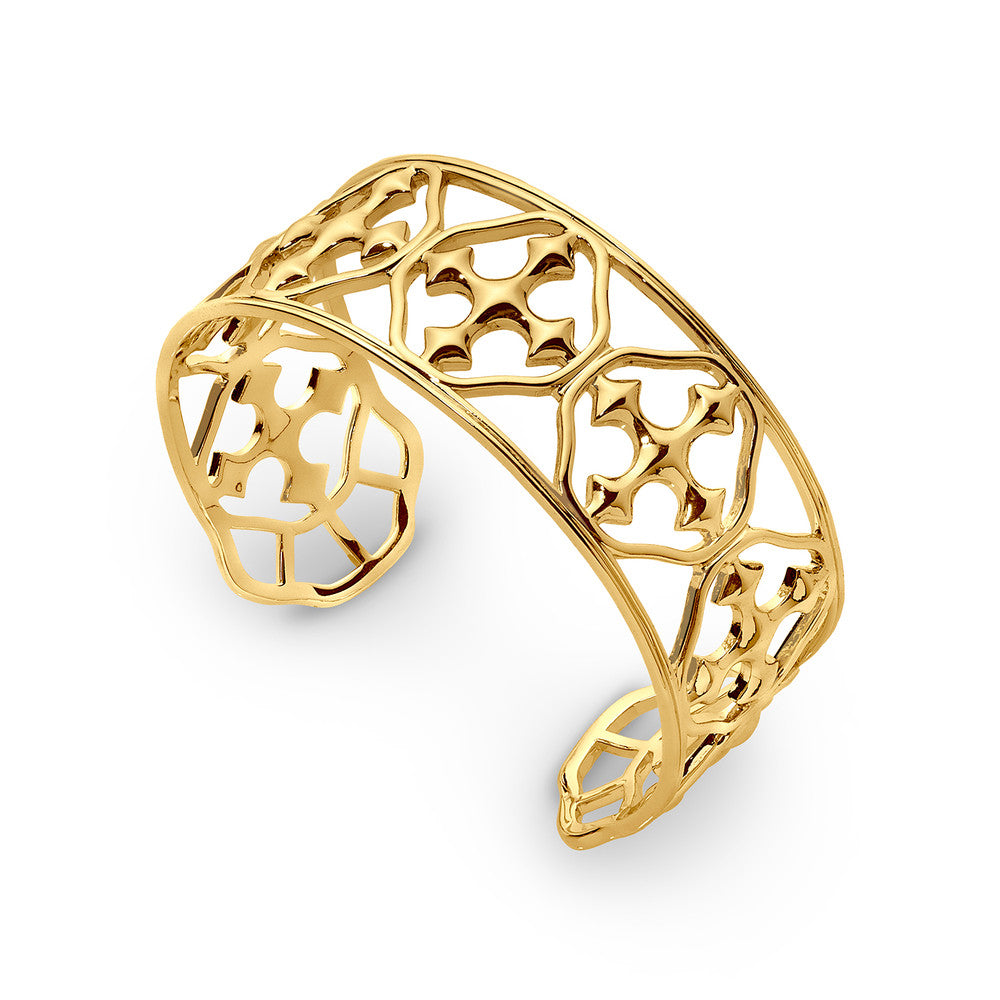 medium cuff shield bracelet