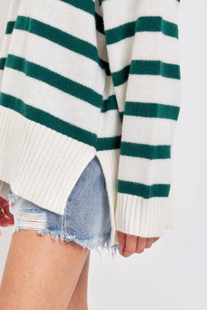 Striped Oversized Sweater