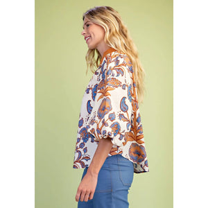 Floral Print Top