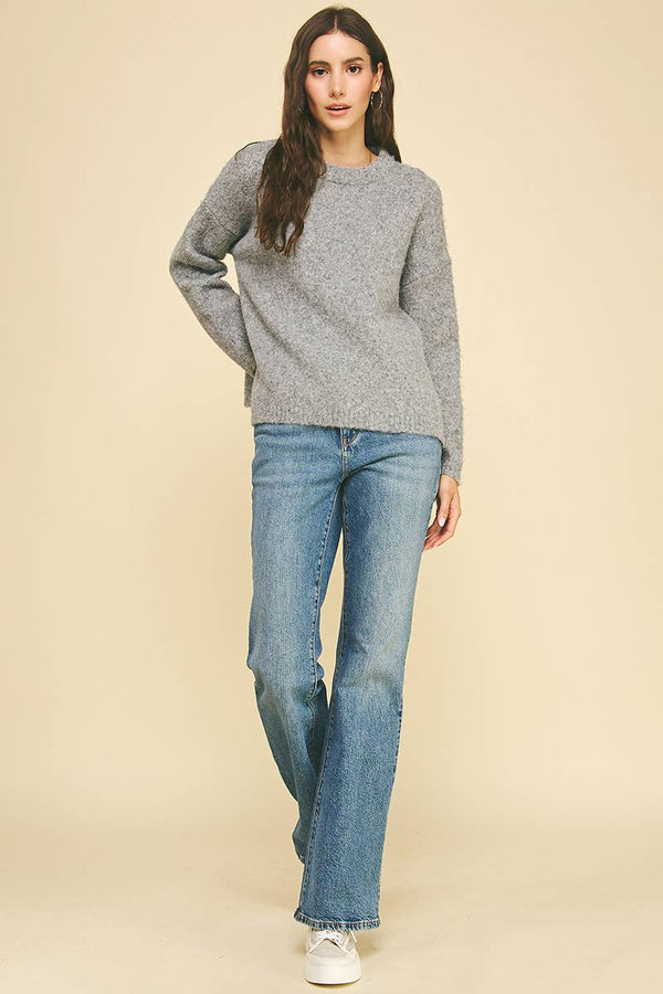 Soft Yarn Knit Sweater