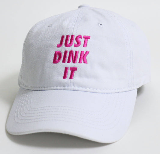 JUST DINK IT Hat In White