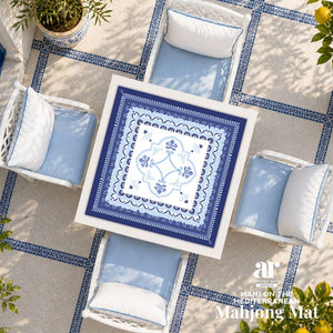 Amalfi Coast Mahjong Mat | Lemon Italy Mediterranean