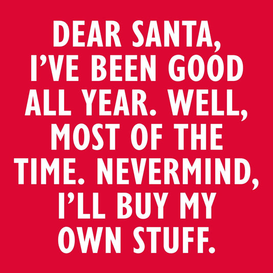 Holiday Cocktail Napkins | Dear Santa...Nevermind - 20ct