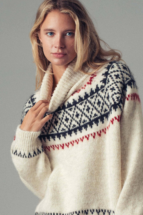 Nordic Fair Isle Knit Sweater