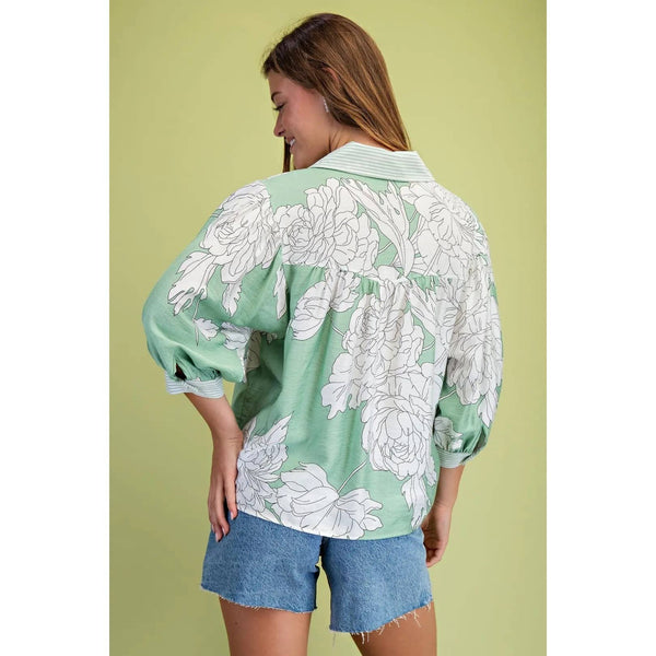 Floral Print Top
